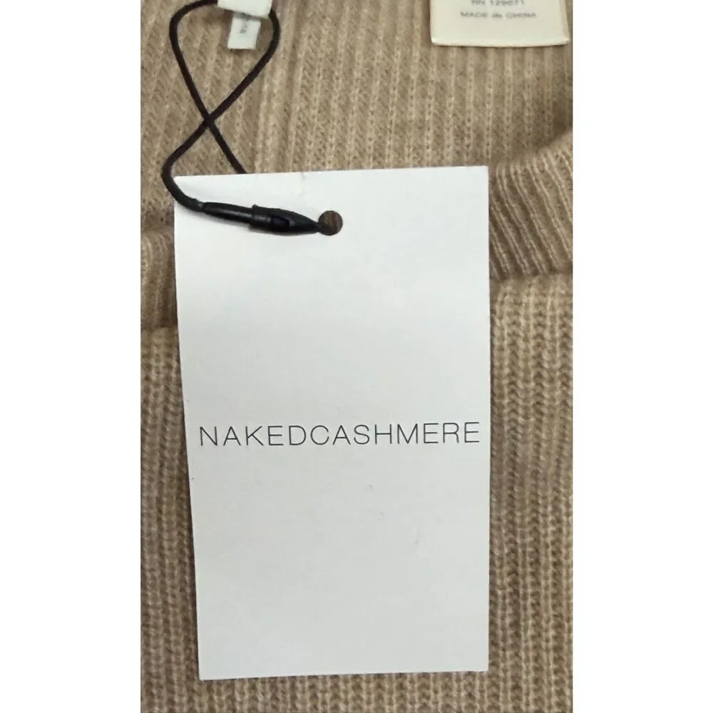 Naked Cashmere 100% Cashmere Short in Camel NWT Size XS - Picture 6 of 6